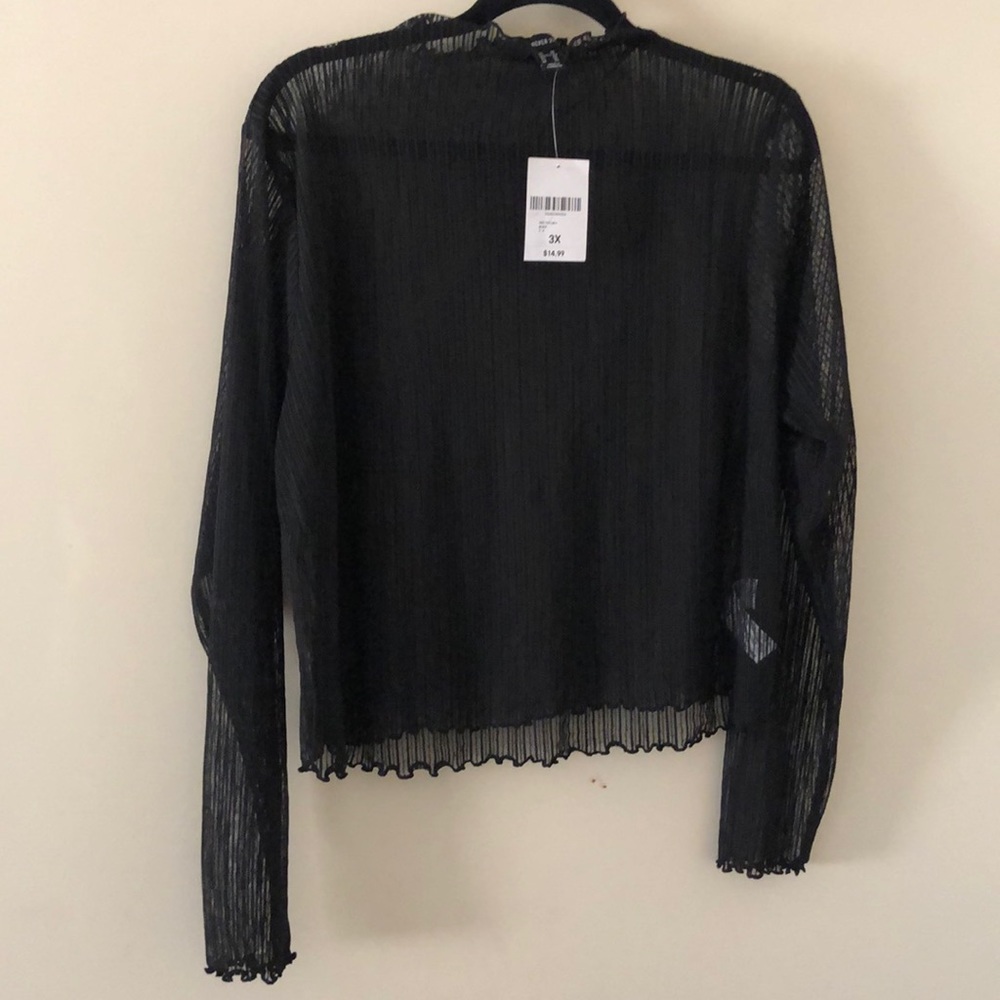 Forever 21 see-through top